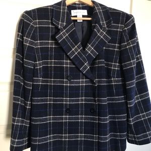 Jones if New York Wool Flannel Jacket 20 W